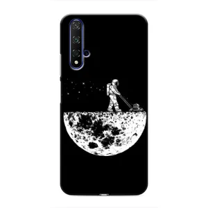 Силіконовый Чохол з принтом "Космонавти" на Huawei Honor 20 (Космонавт)