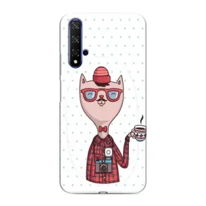 Чохол на тематику: Коти для Huawei Honor 20 (Кіт аристократ)