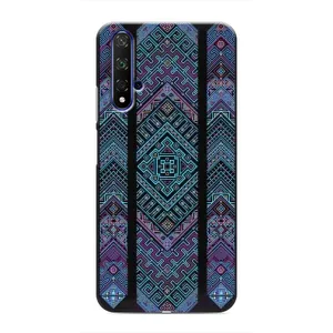 Силиконовый Чехол на Huawei Honor 20 (Крутой орнамент)