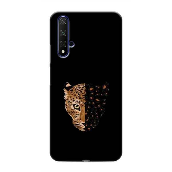 Чехол с рисунком «Леопард на черном» для Huawei Honor 20 Чехол с рисунком «Леопард на черном» для Huawei Honor 20