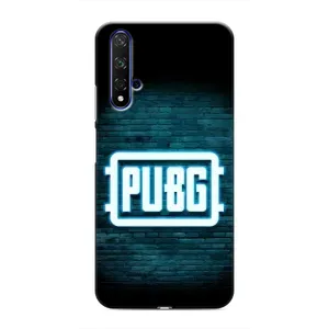 Чохол (TPU) з картинкою "Лого Пабг" на Хуавей Хонор 20 (Лого PUBG)