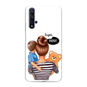 Чехлы для МАМЫ на Huawei Honor 20 (Мама и сын)