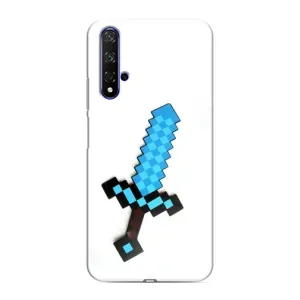 Чохли для Huawei Honor 20 (Персонажі МайнКрафт) (Меч)
