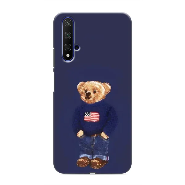 Чехол с рисунком «Мишка USA» для Huawei Honor 20 Чехол с рисунком «Мишка USA» для Huawei Honor 20