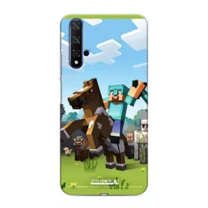 Чохли для Huawei Honor 20 (Персонажі МайнКрафт) (На коні)