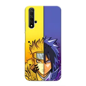 Купить Чехлы на телефон с принтом Anime для Huawei Honor 20 (Naruto Vs Sasuke)