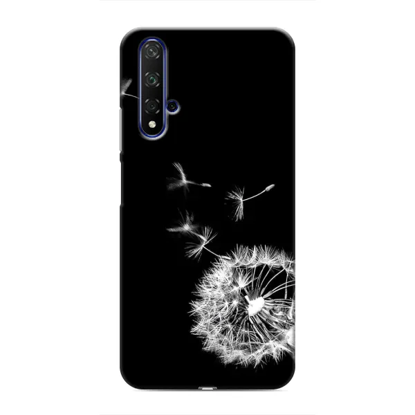 Чехол с рисунком «Одуванчик на чёрном» для Huawei Honor 20 Чехол с рисунком «Одуванчик на чёрном» для Huawei Honor 20