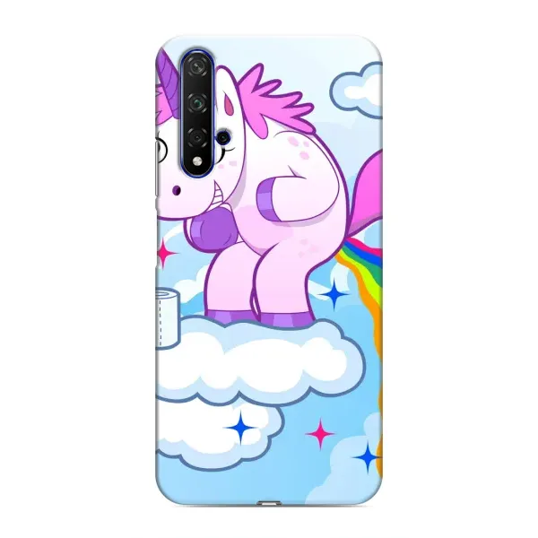 Чехол с рисунком «Радуга единорожка» для Huawei Honor 20 Чехол с рисунком «Радуга единорожка» для Huawei Honor 20