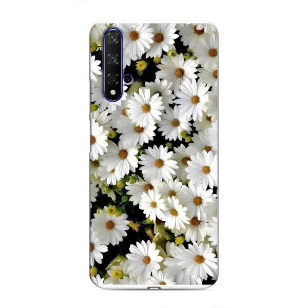 Чехол с рисунком «Рамка в ромашках» для Huawei Honor 20 Чехол с рисунком «Рамка в ромашках» для Huawei Honor 20