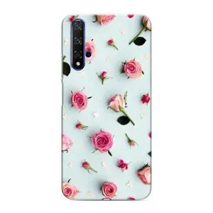 Чохли з принтом Троянд для Huawei Honor 20 (Різні квіти)