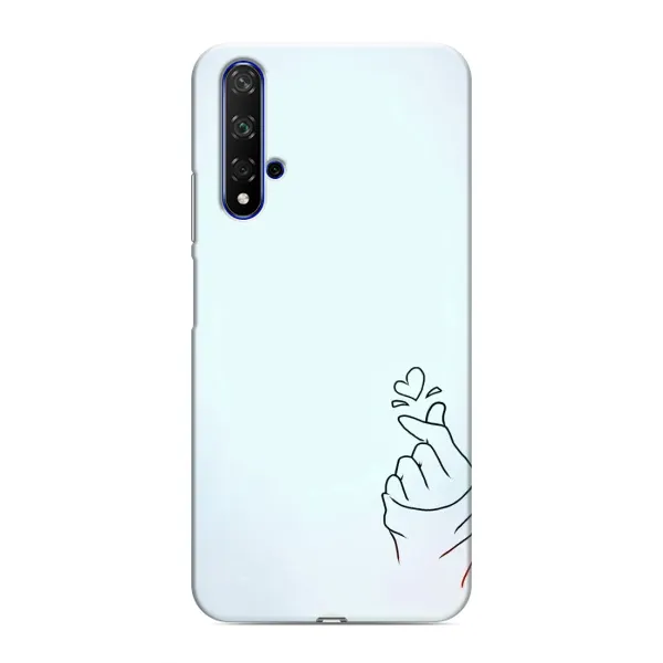 Чехол с рисунком «Сердце на голубом» для Huawei Honor 20 Чехол с рисунком «Сердце на голубом» для Huawei Honor 20