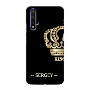 Чехлы с мужскими именами для Huawei Honor 20 (SERGEY)