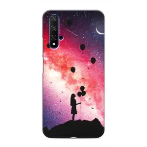 Силиконовые Чехлы Любимому человеку для Huawei Honor 20 (Шарики в небе)