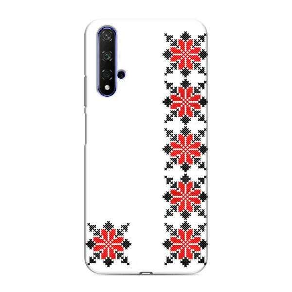 Чехол с рисунком «Силуэт вышиванки» для Huawei Honor 20 Чехол с рисунком «Силуэт вышиванки» для Huawei Honor 20