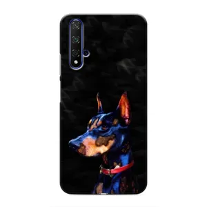 Бампер для Huawei Honor 20 з картинкою "Песики" (Собака Мопсік)