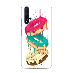 Чехол с изображением вкусной еды для Huawei Honor 20 (Сочные пончики)