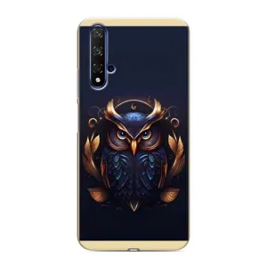 Чохли з принтом СОВИ для Huawei Honor 20 (Стильна Сова)