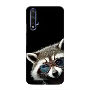 Силіконовий Чохол з Энотами на Huawei Honor 20 (Стильний Єнот)