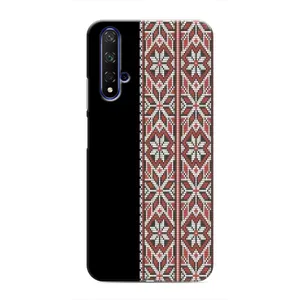 Силиконовый Чехол на Huawei Honor 20 с картинкой Вышиванки (Стильная вишиванка)