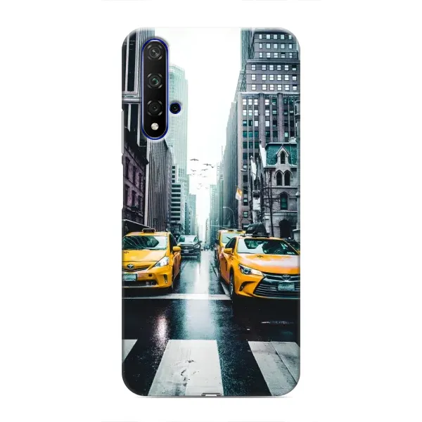 Чехол с рисунком «Такси» для Huawei Honor 20 Чехол с рисунком «Такси» для Huawei Honor 20