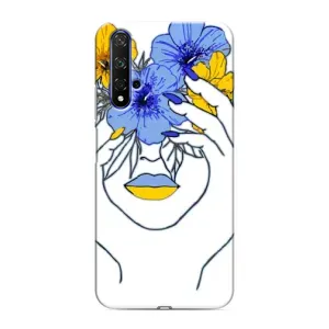 Чехол на Huawei Honor 20 Украинский дизайн (Украинка на всю голову)