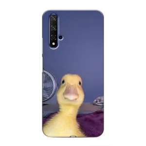 Бампер с принтом Мемы для Huawei Honor 20 (Утка)