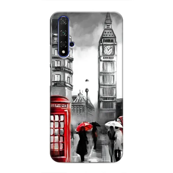 Чехол с рисунком «Вид на Биг Бен» для Huawei Honor 20 Чехол с рисунком «Вид на Биг Бен» для Huawei Honor 20