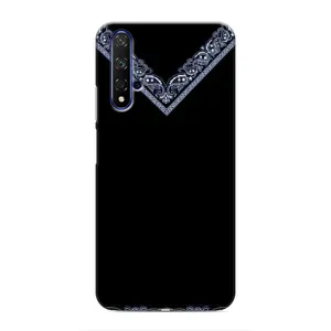 Силиконовый Чехол на Huawei Honor 20 (Воротник вышиванки)