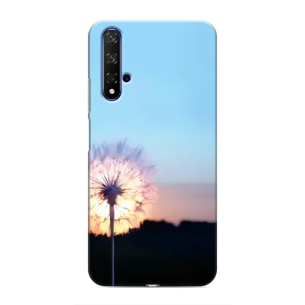 Чехол с рисунком «Закат с одуванчиком» для Huawei Honor 20 Чехол с рисунком «Закат с одуванчиком» для Huawei Honor 20