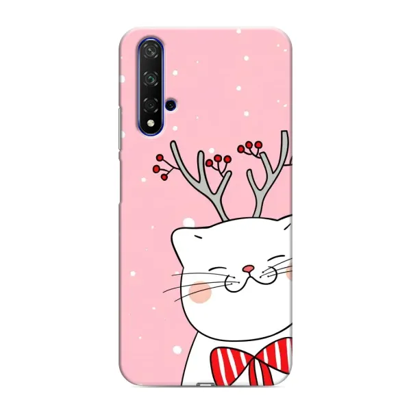 Чехол с рисунком «Зимний кот» для Huawei Honor 20 Чехол с рисунком «Зимний кот» для Huawei Honor 20