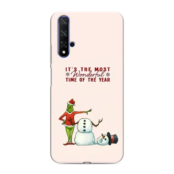 Чехол с рисунком «Злой Гринч» для Huawei Honor 20 Чехол с рисунком «Злой Гринч» для Huawei Honor 20