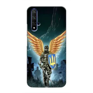 Патриотический Чехол для Huawei Honor 20 (ЗСУ з крильями)