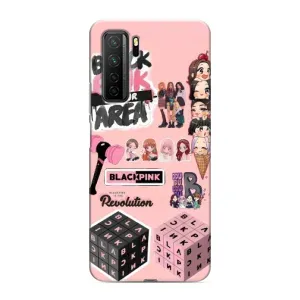 Чохли з картинкою для Honor 30s (BLACK PINK колаж)