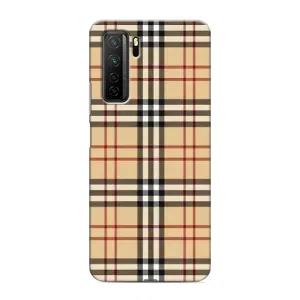 Чехол с Брендами одежды на Хонор 30с (Burberry стиль)