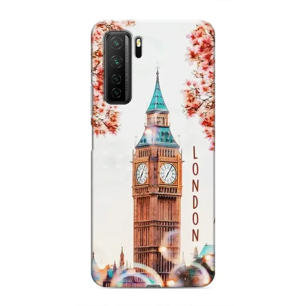 Чехол с рисунком «Часы Лондон» для Honor 30s Чехол с рисунком «Часы Лондон» для Honor 30s