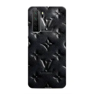 Текстурний Чохол Louis Vuitton для Хонор 30с (Чорний ЛВ)