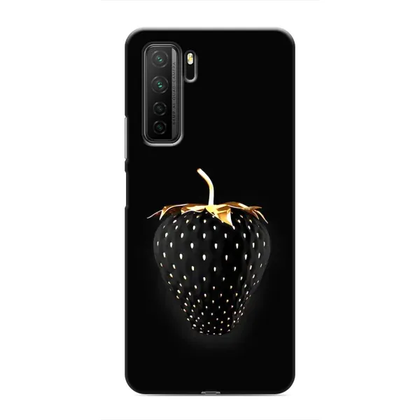 Чехол с рисунком «Чёрная клубника» для Honor 30s Чехол с рисунком «Чёрная клубника» для Honor 30s