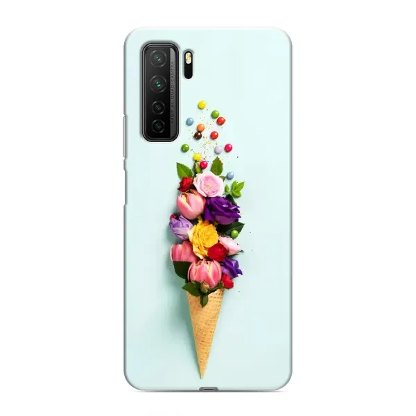 Чохол з малюнком «Квітка-морозиво» для Honor 30s Чохол з малюнком «Квітка-морозиво» для Honor 30s