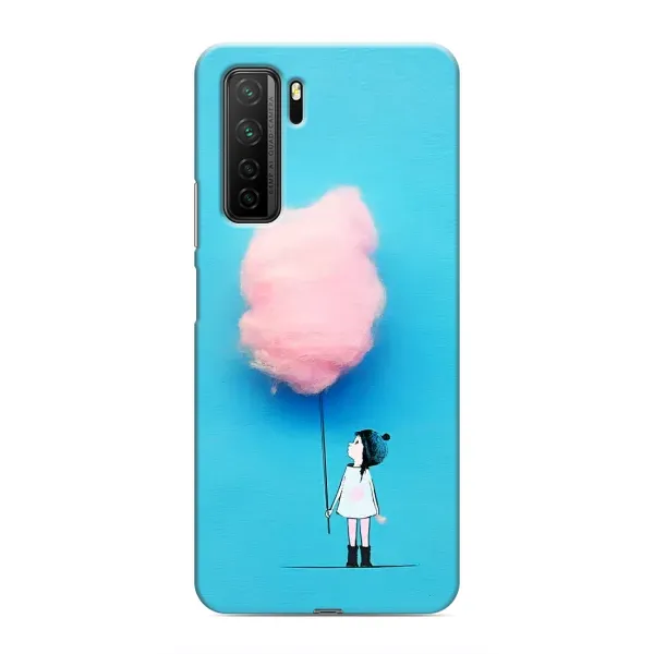 Чохол з малюнком «Дівчинка з хмаринкою» для Honor 30s