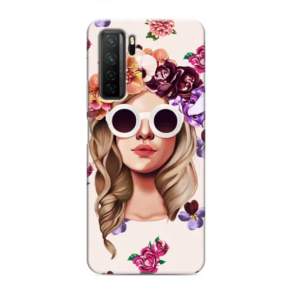 Чехол с рисунком «Девушка в очках» для Honor 30s Чехол с рисунком «Девушка в очках» для Honor 30s