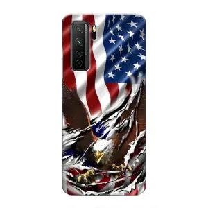Аксессуары Чехол Флаг USA для Honor 30s