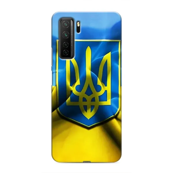 Чехол с рисунком «Герб и Флаг Украины» для Honor 30s Чехол с рисунком «Герб и Флаг Украины» для Honor 30s