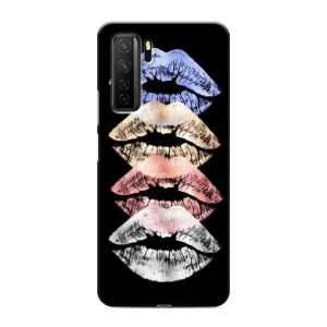 Чехол Стильные девушки на Honor 30s (Губы)