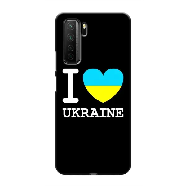 Чехол с рисунком «I Love Ukraine» для Honor 30s Чехол с рисунком «I Love Ukraine» для Honor 30s