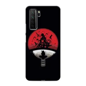 Чехлы с картинкой Итачи Учиха на Honor 30s (Итачи на черном)