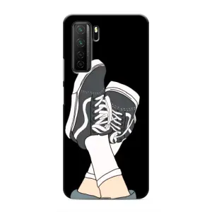 Чехол с Прикольным принтом на Honor 30s (Кеды)