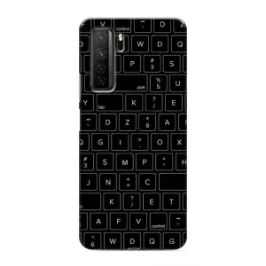 Чехол с рисунком «Клавиатура» для Honor 30s