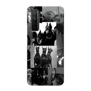 Чохол ДОБЕРМАН для Honor 30s (Колаж Доберман)