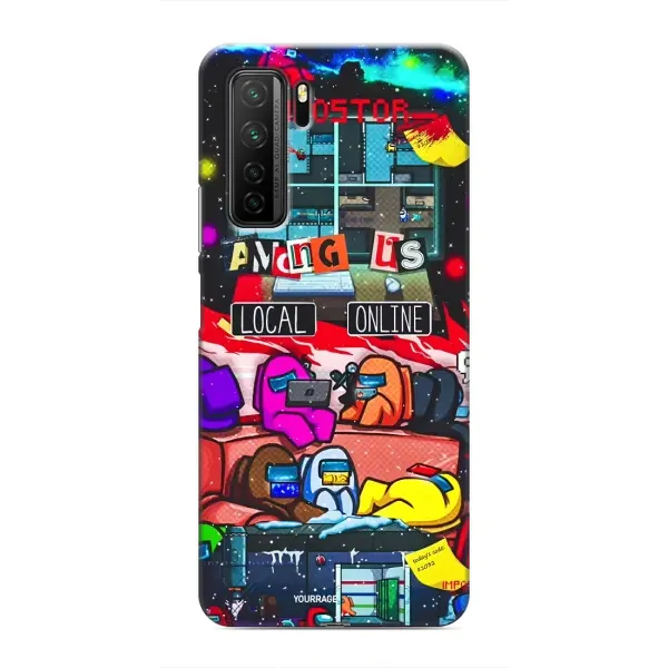 Чехол с рисунком «Команда 2» для Honor 30s Чехол с рисунком «Команда 2» для Honor 30s