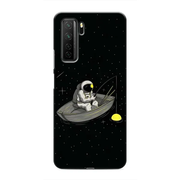 Чохол з малюнком «Космонавт на рибалці» для Honor 30s Чохол з малюнком «Космонавт на рибалці» для Honor 30s